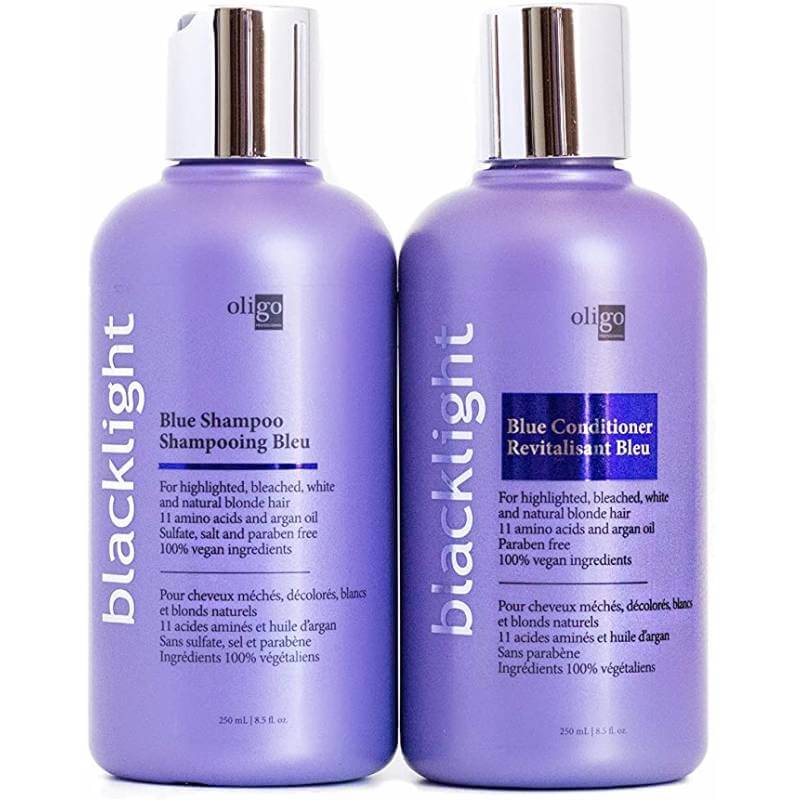 OLIGO PROFESSIONNEL BLACKLIGHT BLUE SHAMPOO & CONDITIONER 8.5 OZ DUO BUNDLE